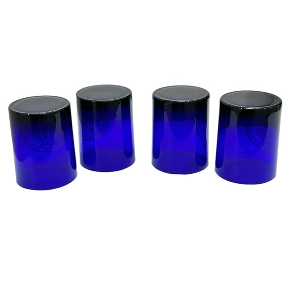 2003 FLORIDA INAUGURAL COMMITTEE FOR BUSH/BROGAN BLUE GLASSES - SET OF 4 - Picture 6 of 6